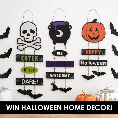 Win Halloween Home Decor