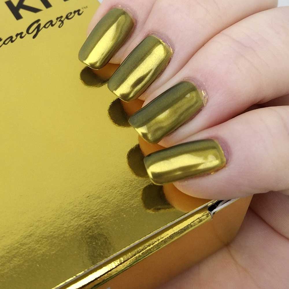 Stargazer Nail Chroming Kit Extreme Chrome Gold Atude Nail Chroming Kit Extreme Chrome Gold