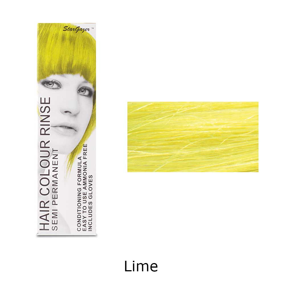 Stargazer Semi Permanente Hair Dye Uv Lime Stargazer Attitude