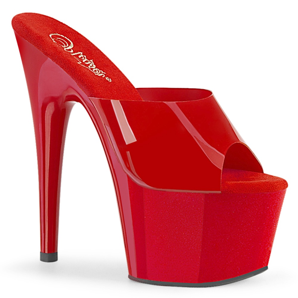 Pleaser red heels Clearance