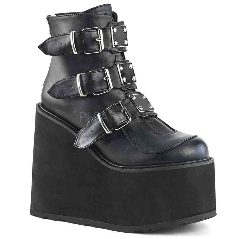 Demonia Demonia Platform Boots SWING105 Black | Attitude Europe