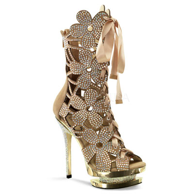 Fantasia-1020 goud suede/goud chrome- bu Fantasia-1020 goud suede/goud chrome- bu
