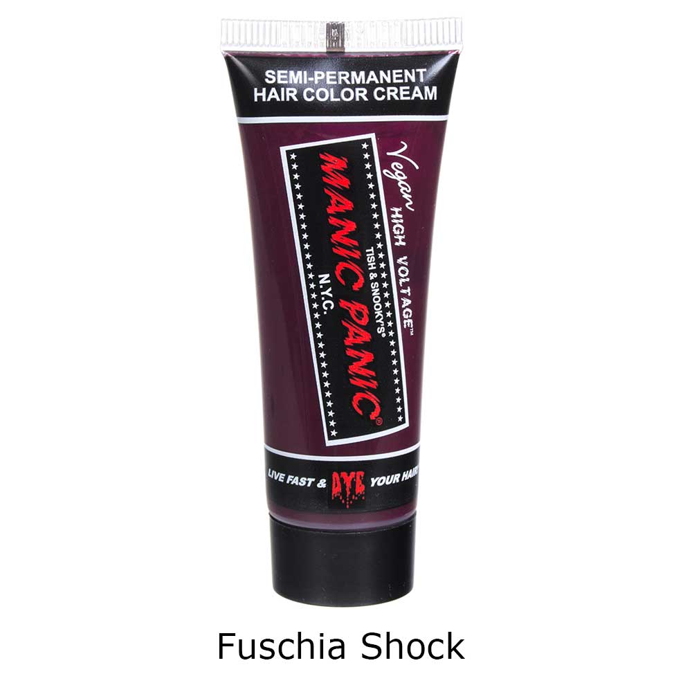 Manic Panic Fuschia Shock Semi Permanent Hair Dye Sample Purple