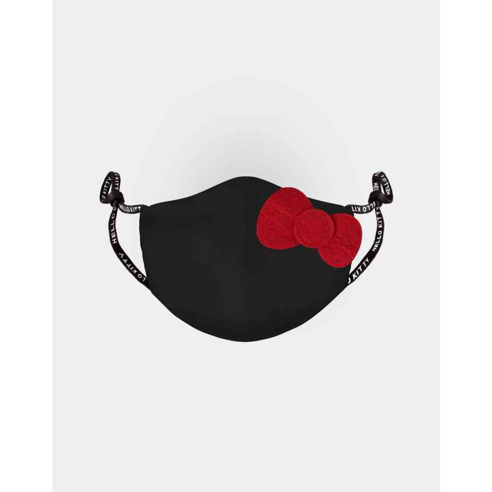 Hello Kitty Face Mask Bow Black Attitude Europe Hello Kitty Face Mask Bow Black Attitude Europe