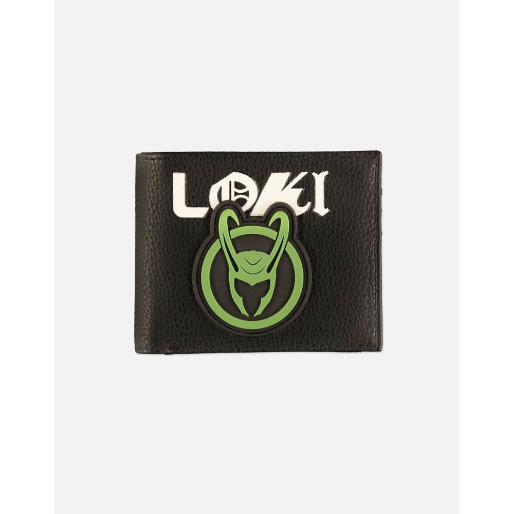 Marvel Loki - Logo Bifold wallet - Black | Attitude Europe