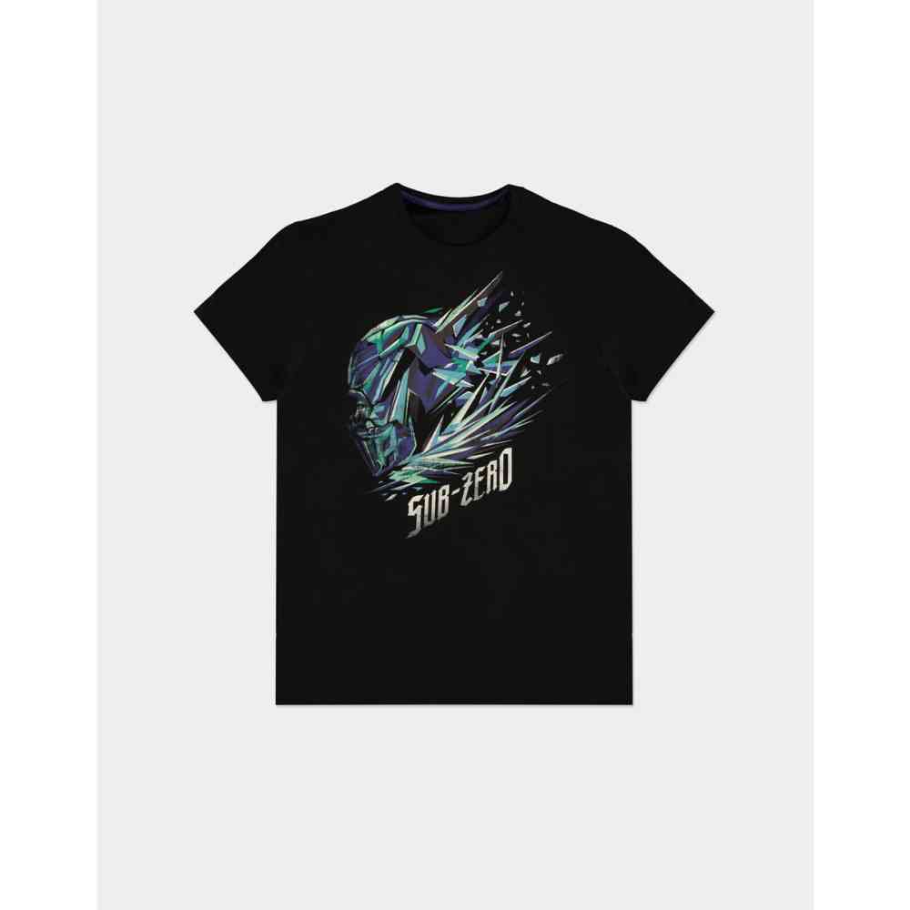 Mortal Kombat Mens Tshirt SubZero Ice 