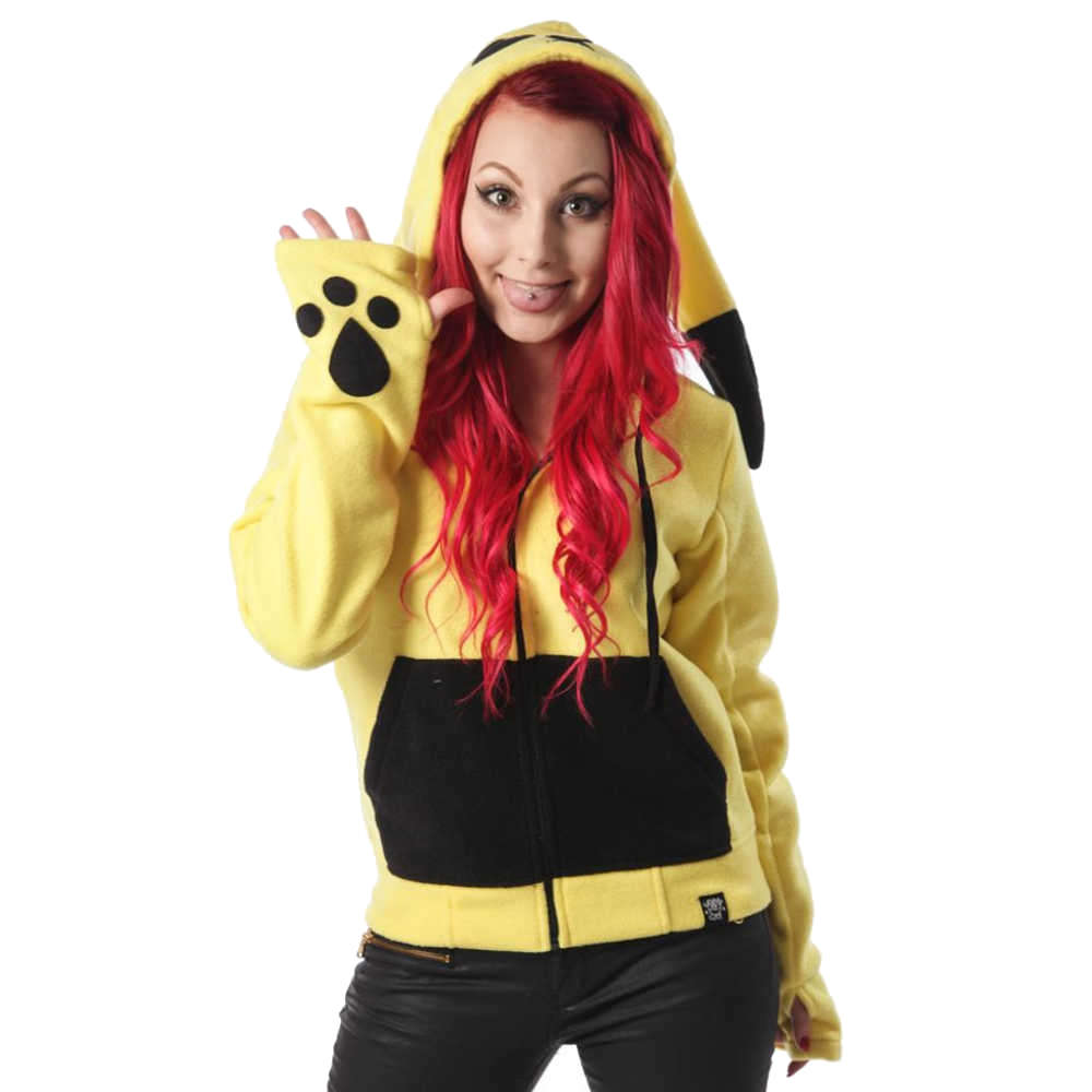 Striker Monster hoody vest met capuchon Striker Monster hoody vest met capuchon