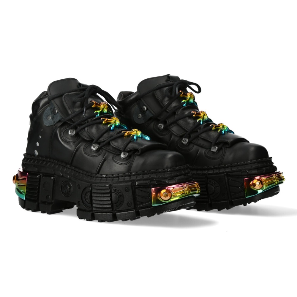 New Rock New Rock - MWALL106S23 Platform sneakers - Black | Attitude Eu