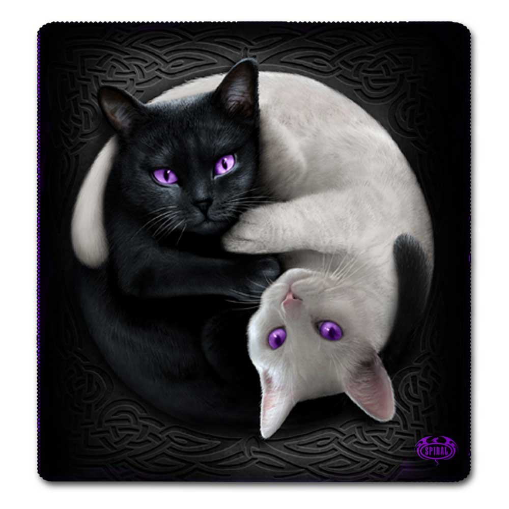 Spiral Direct Yin Yang Cats Gothic Metal Fantasy Jumbo Fleece Blanket Yin Yang Cats Gothic Metal Fantasy Jumb