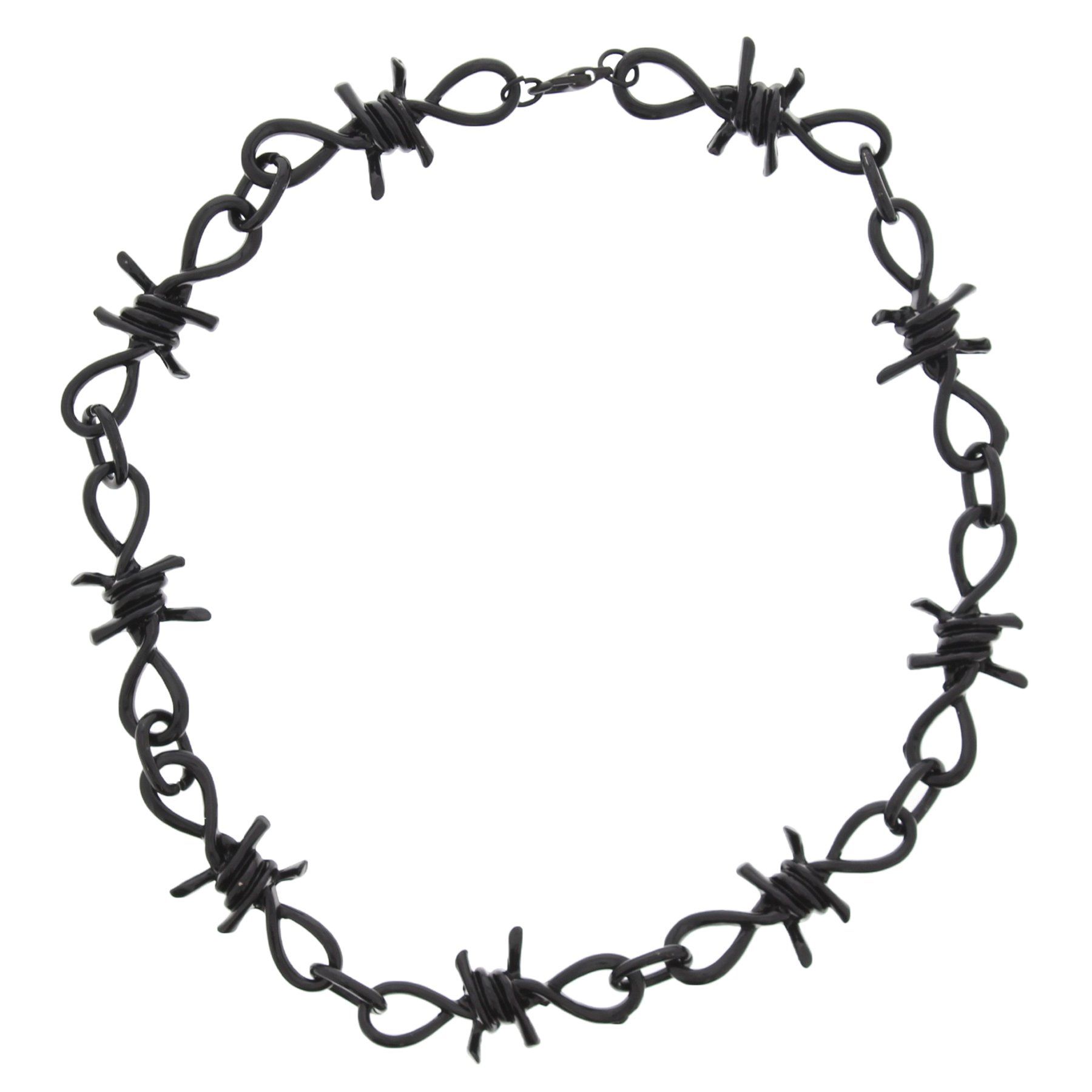 Alter Ego Necklace Barbed Wire Chain 