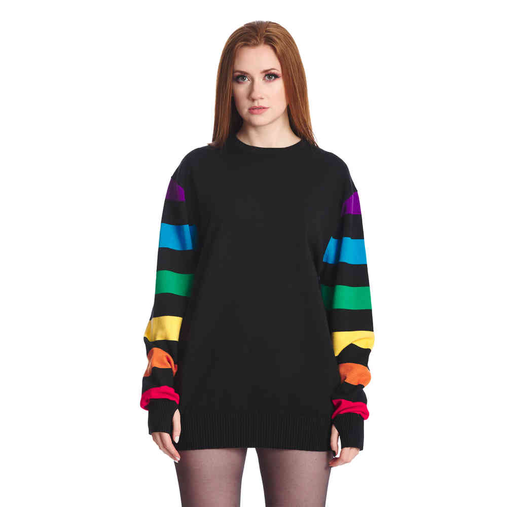 Color 16708 Banned Banned - Solar Knit Short dress - Multicolours | Attitude Europe