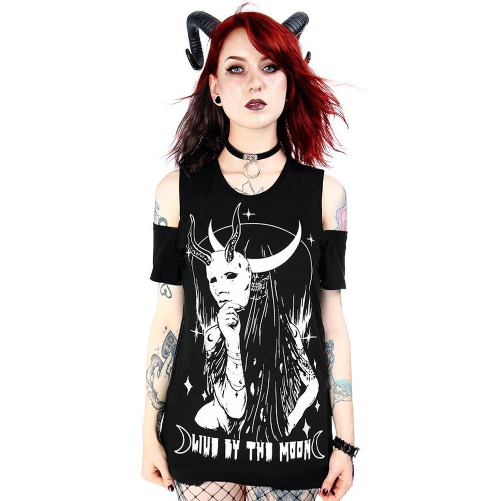 Restyle Witchy shirt Black WITCHCRAFT SHIRT