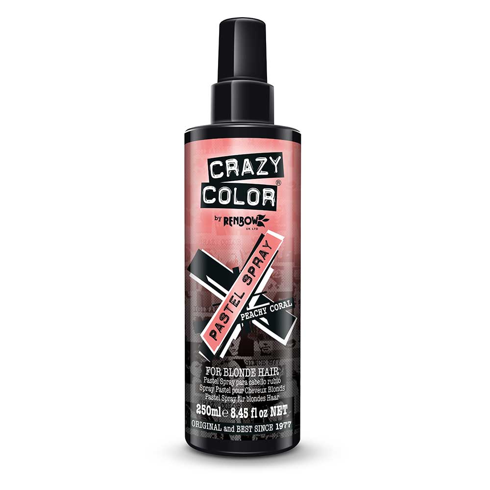Crazy Color Crazy Color Colour Hair Spray Peachy Coral Orange