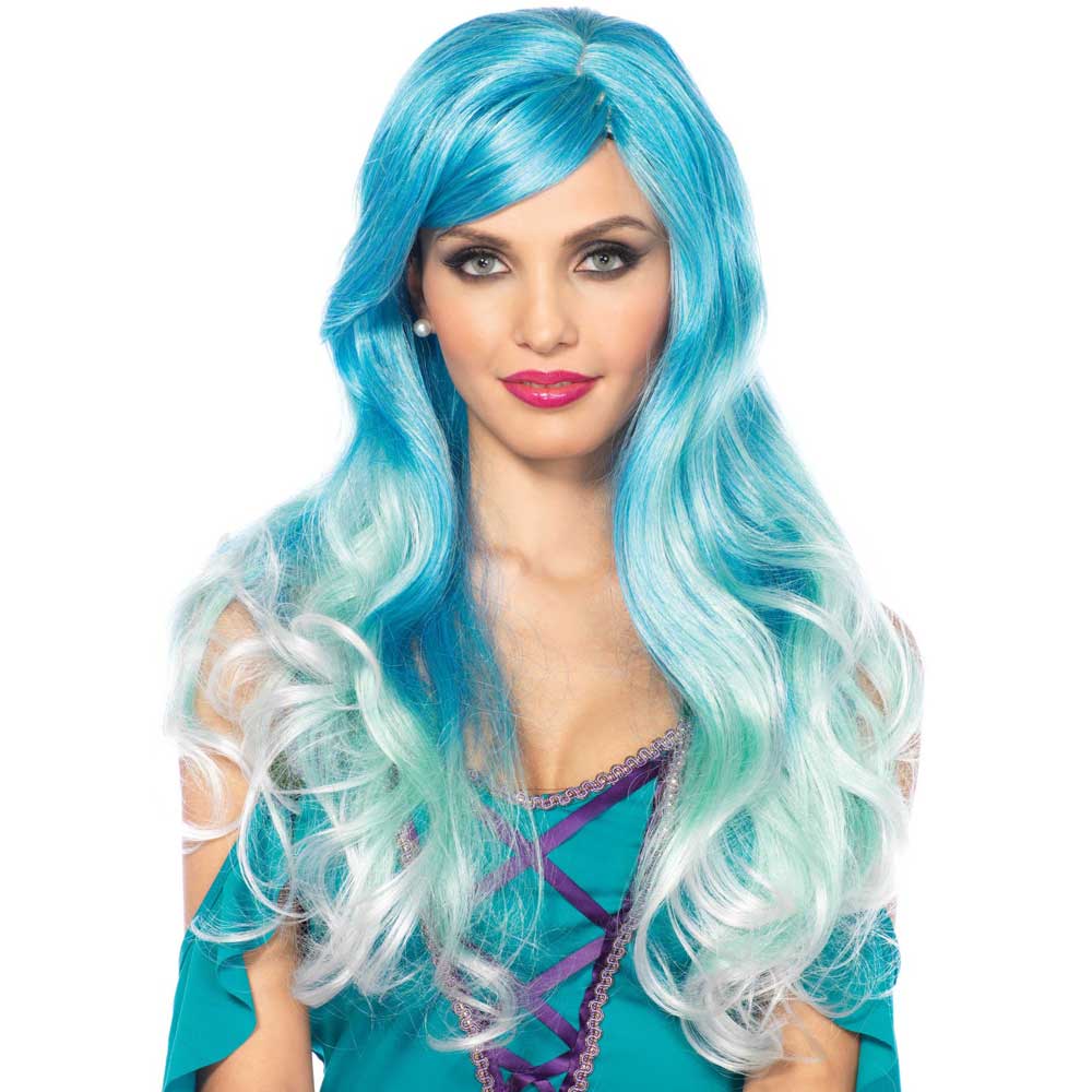 Leg Avenue Mermaid Ombre Synthetic Wig Blue Leg Avenue