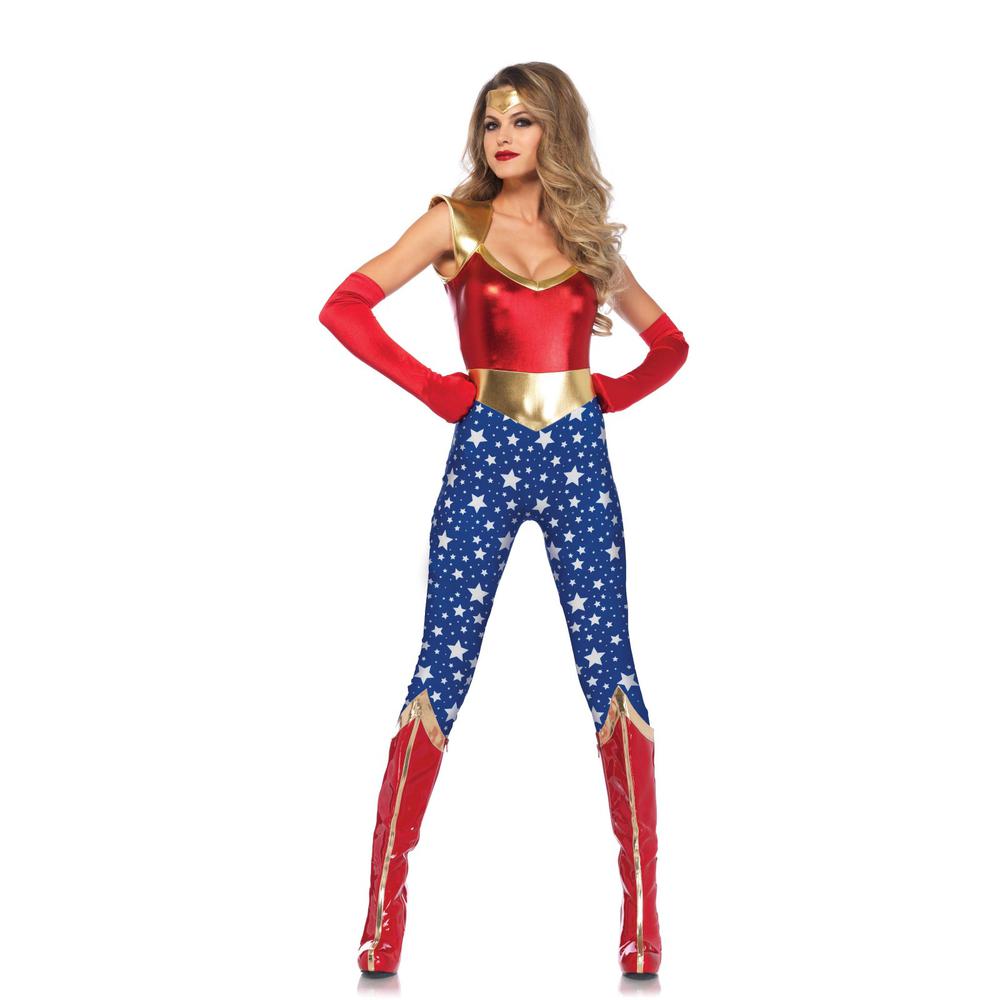Leg Avenue Sensational Super Hero Costume Multicolours