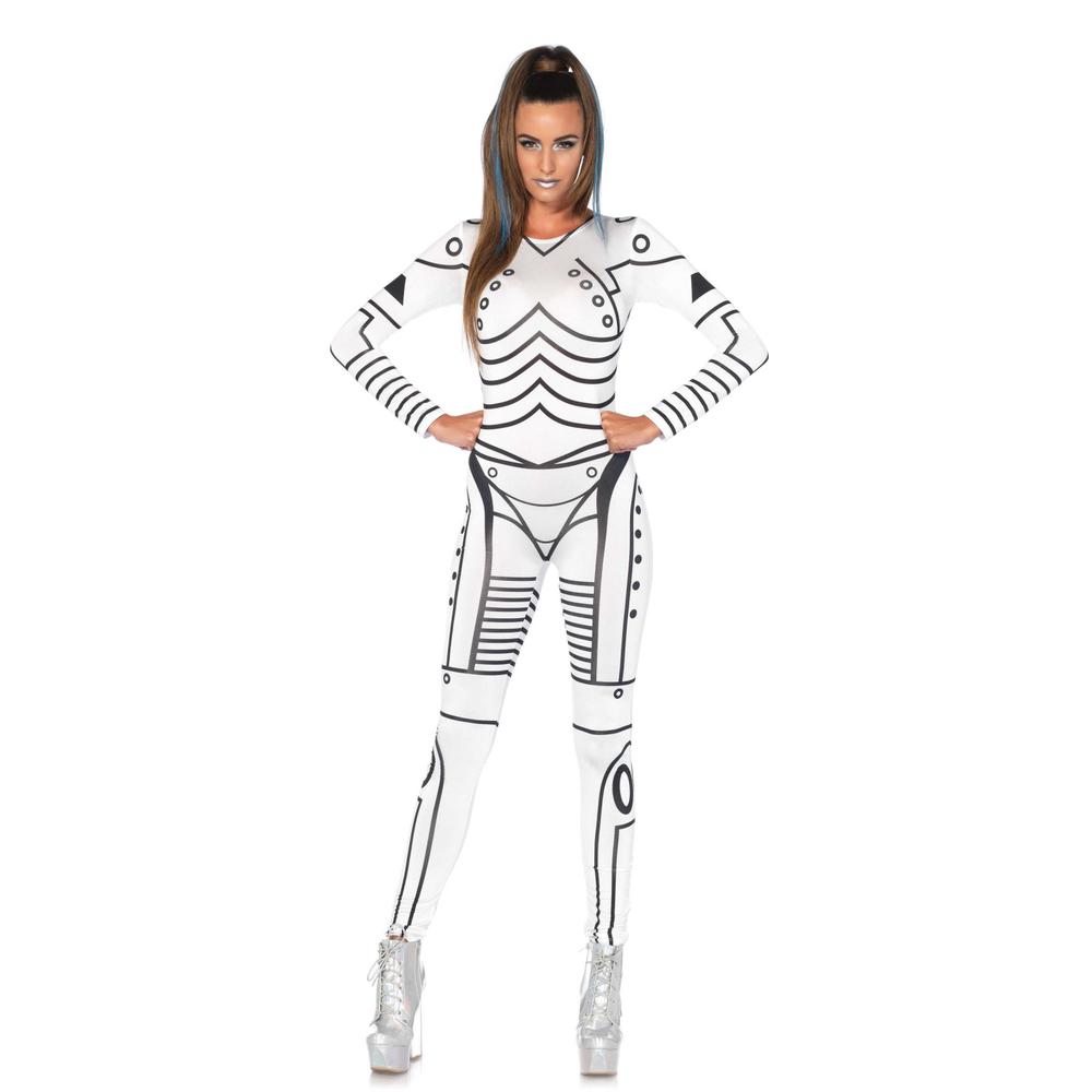 Leg Avenue Leg Avenue Costume Killer Robot White Attitude Europe