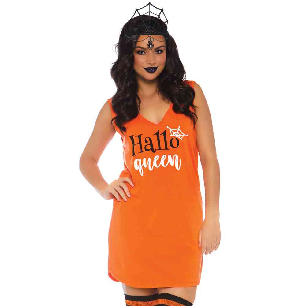 leg avenue jersey pumpkin dress Leg Avenue 86705X Jersey Pumpkin Dress 1X/2X