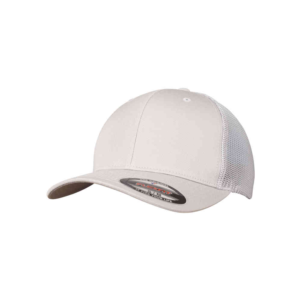 Retro Sonic Cap Melange Curved Bill Grey