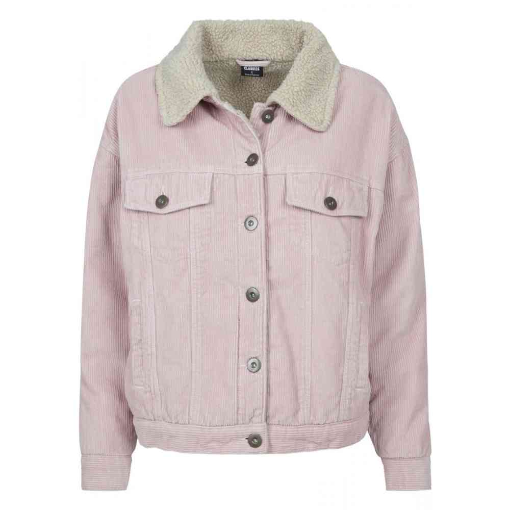Urban Classics Ladies Diamond Quilt Velvet Jacket Blouson Femme