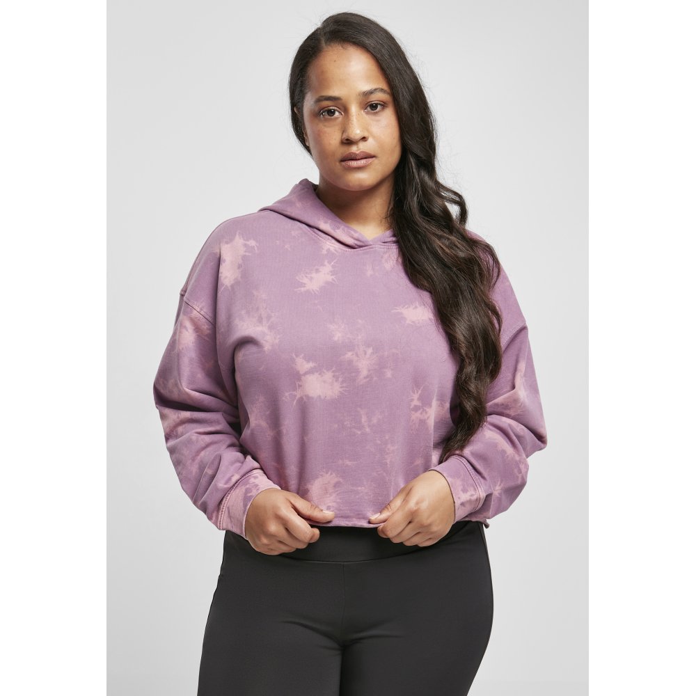 bleached purple sweatshirt