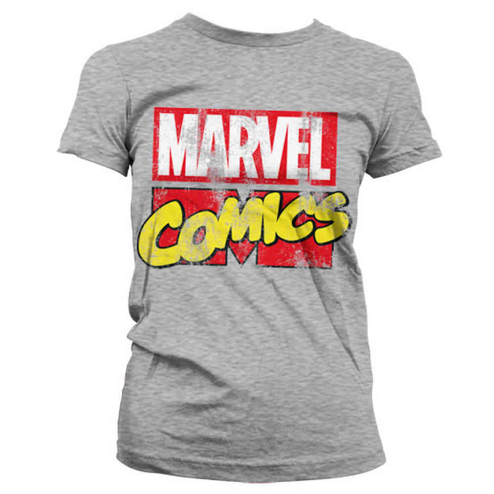 Marvel Marvel Ladies Tshirt Retro Logo 