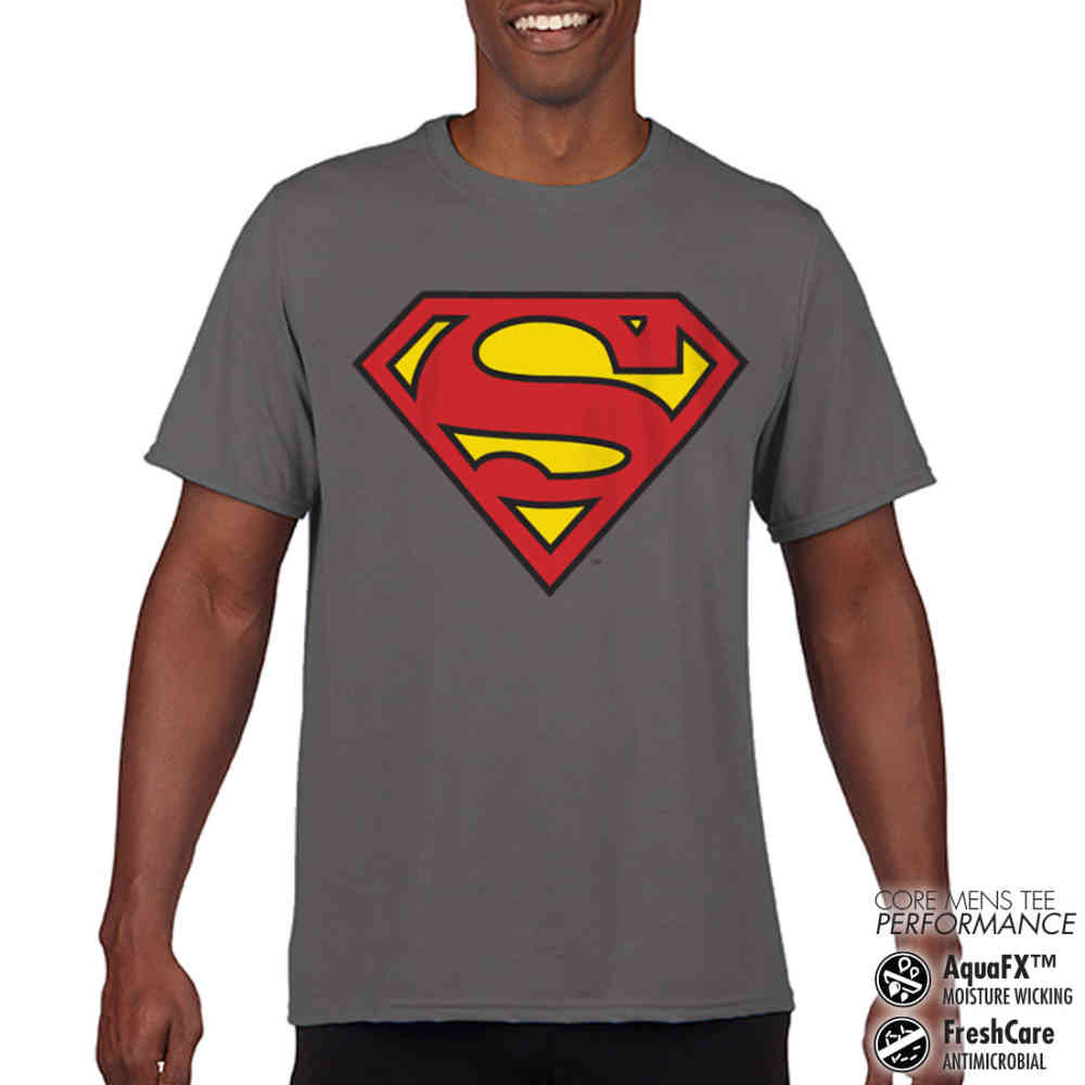 Superman grey t shirt Clearance