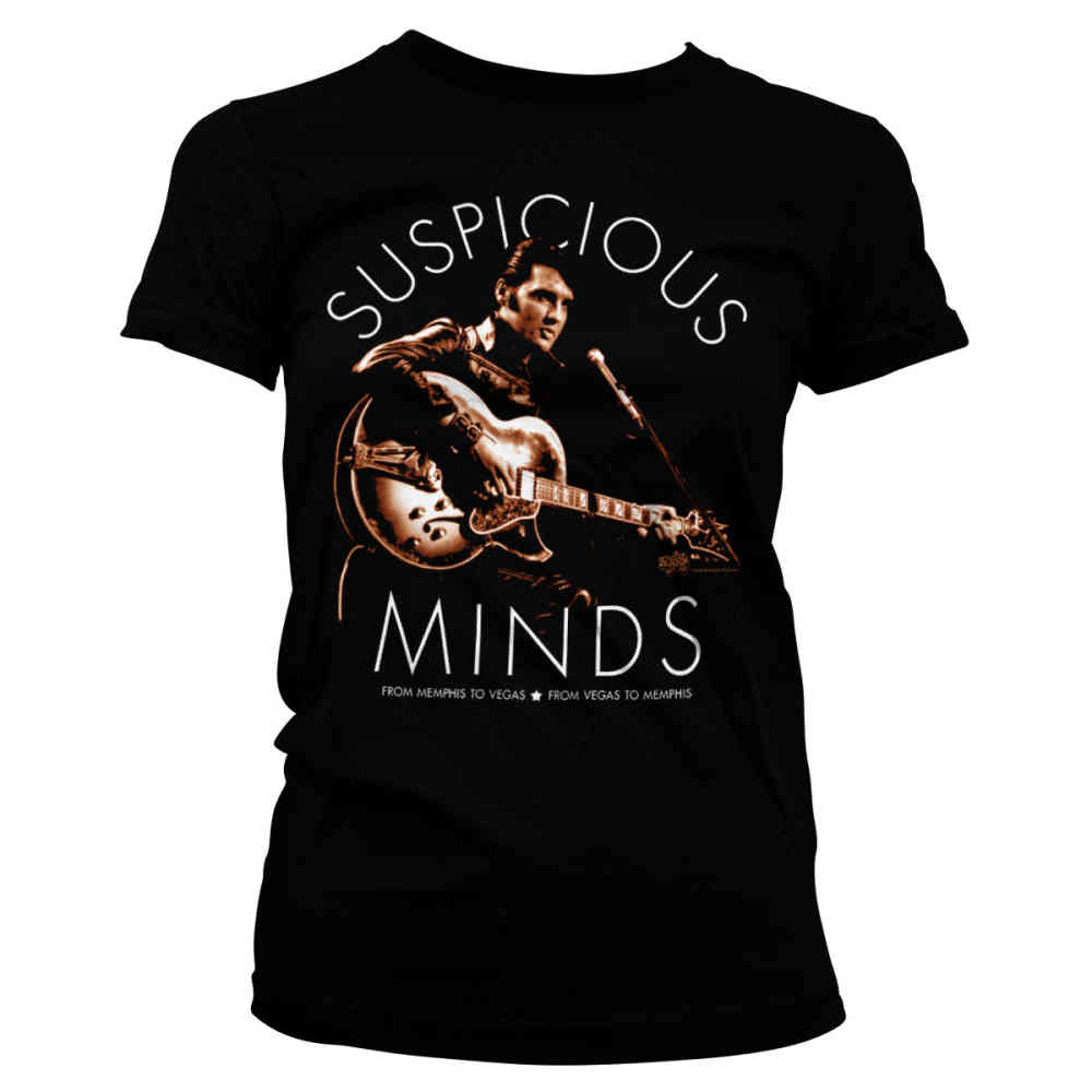 Officially Licensed Elvis Presley Suspicious Minds 3XL 5XL Men's T-Shirt 4XL Officially Licensed Elvis Presley Suspicious Minds 3XL 5XL Men's T-Shirt 4XL