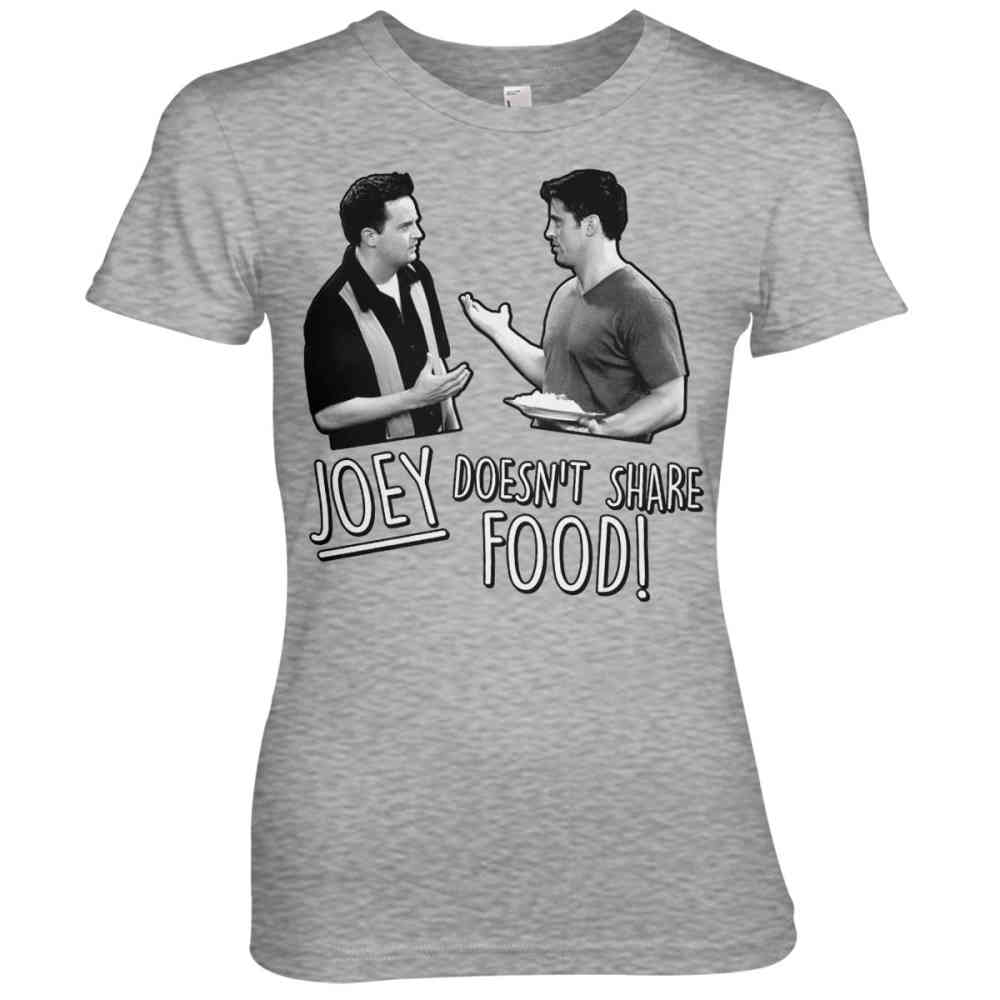 Ladies Tshirt Joey Doesn't Share Food 