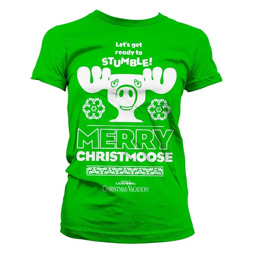 national lampoons christmas vacation merry christmoose ladies t shirt green film merchandise - National Lampoons Christmas Vacation Merchandise national lampoons christmas vacation merry christmoose ladies t shirt green film merchandise - National Lampoons Christmas Vacation Merchandise