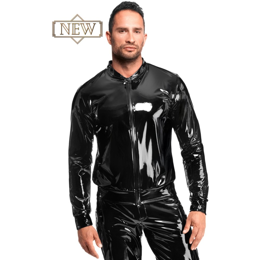Identity Pvc Jacket Noir Handmade Noir Handmade - Voltage pvc Jacket - Black | Attitude Eur