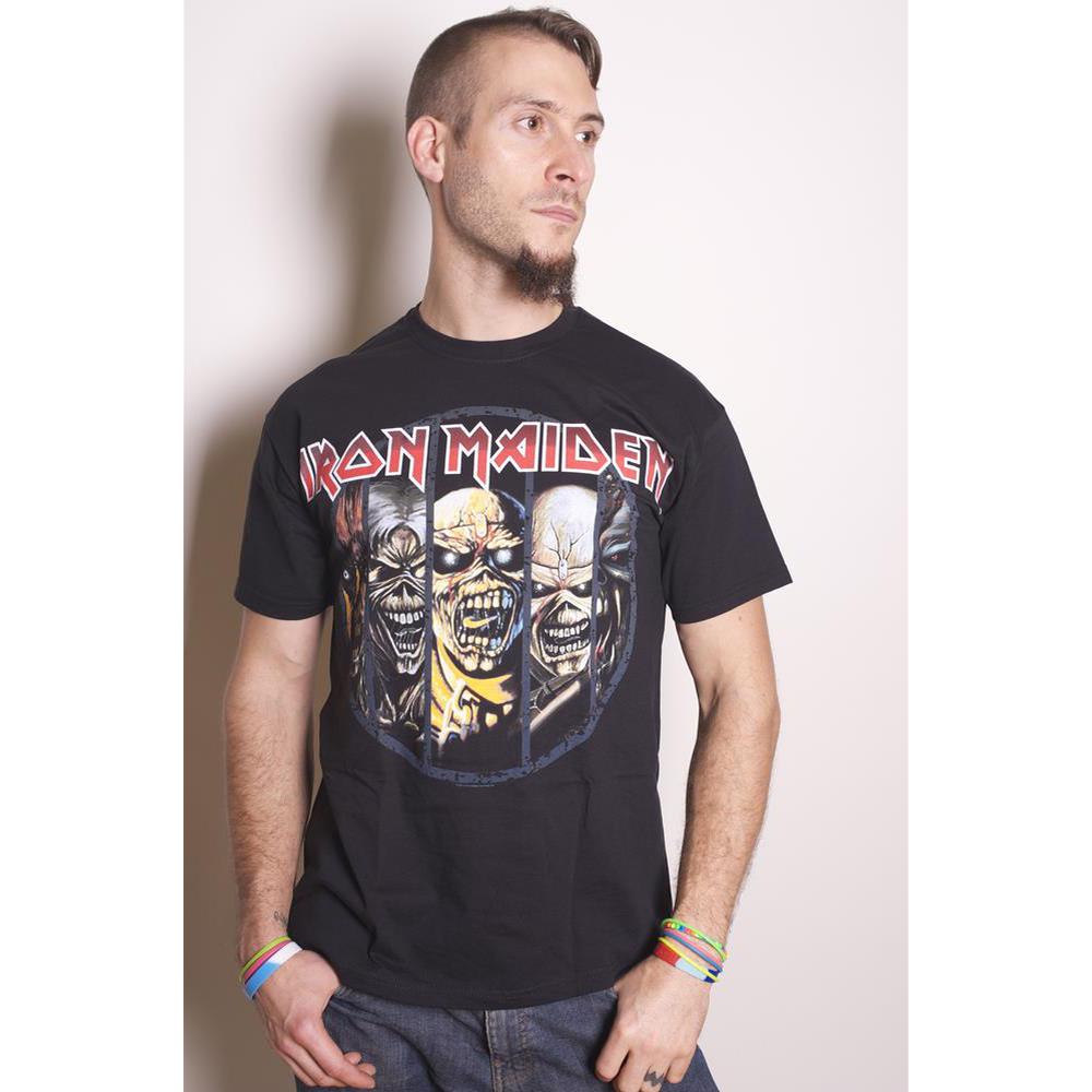 Official Iron Maiden T Shirt Piece Of Mind Skull New Eddie Head L XL XXL