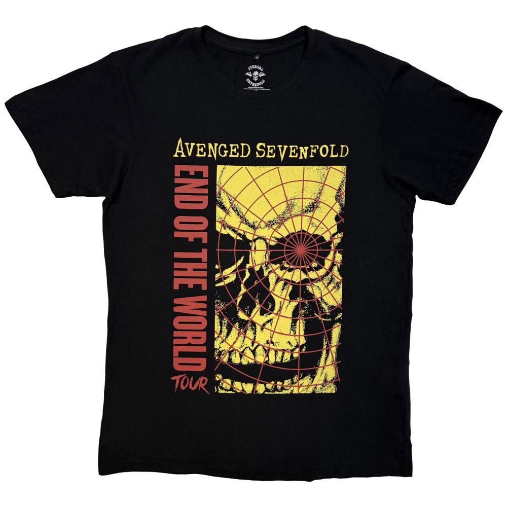 ROCKOFF T-Shirt Unisex The End – Originale Black, Cotone Morbido, Taglie Regolari