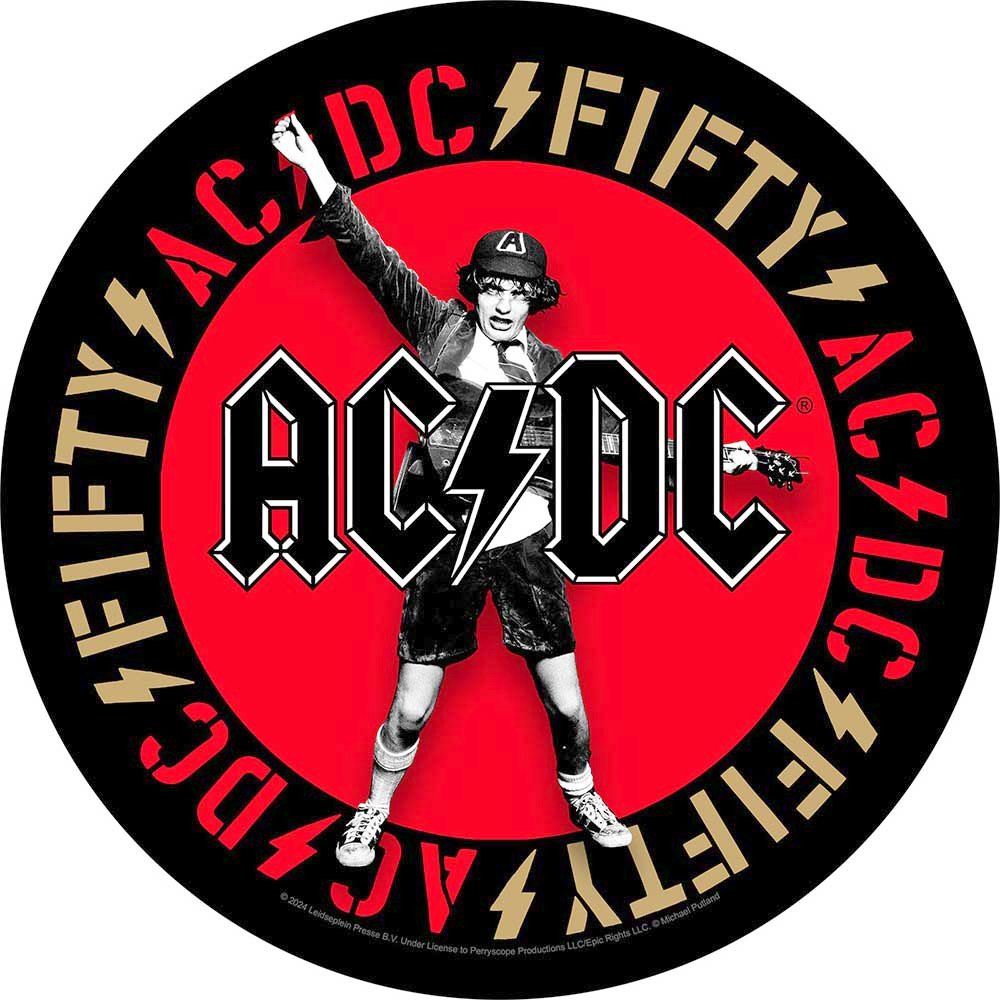AC/DC - Angus Emblem Back patch - Multicolours | Attitude Europe