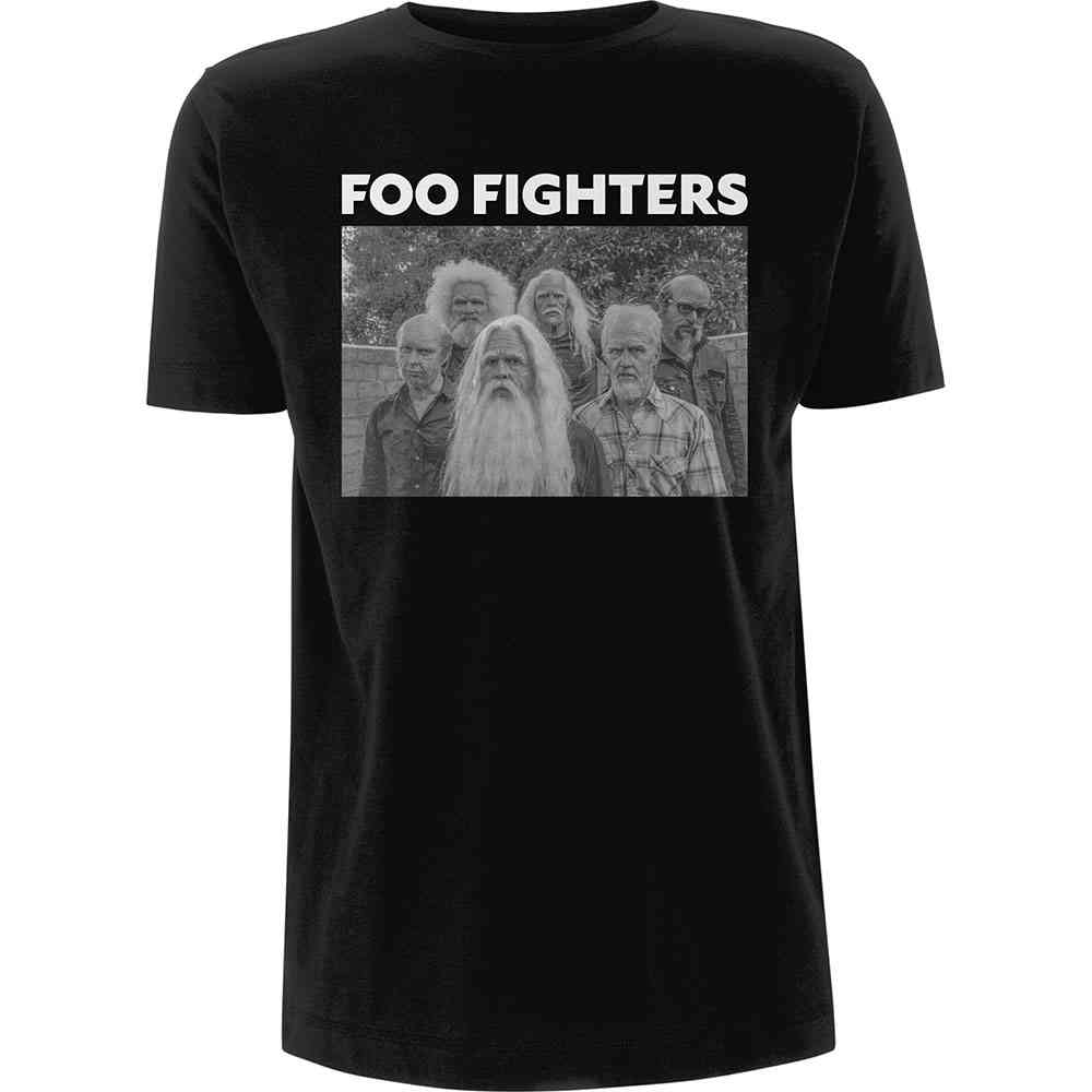 Foo Fighters Mens Tshirt Old Band Photo 