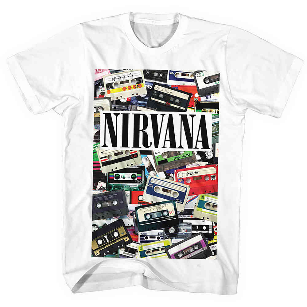 nirvana shirt white