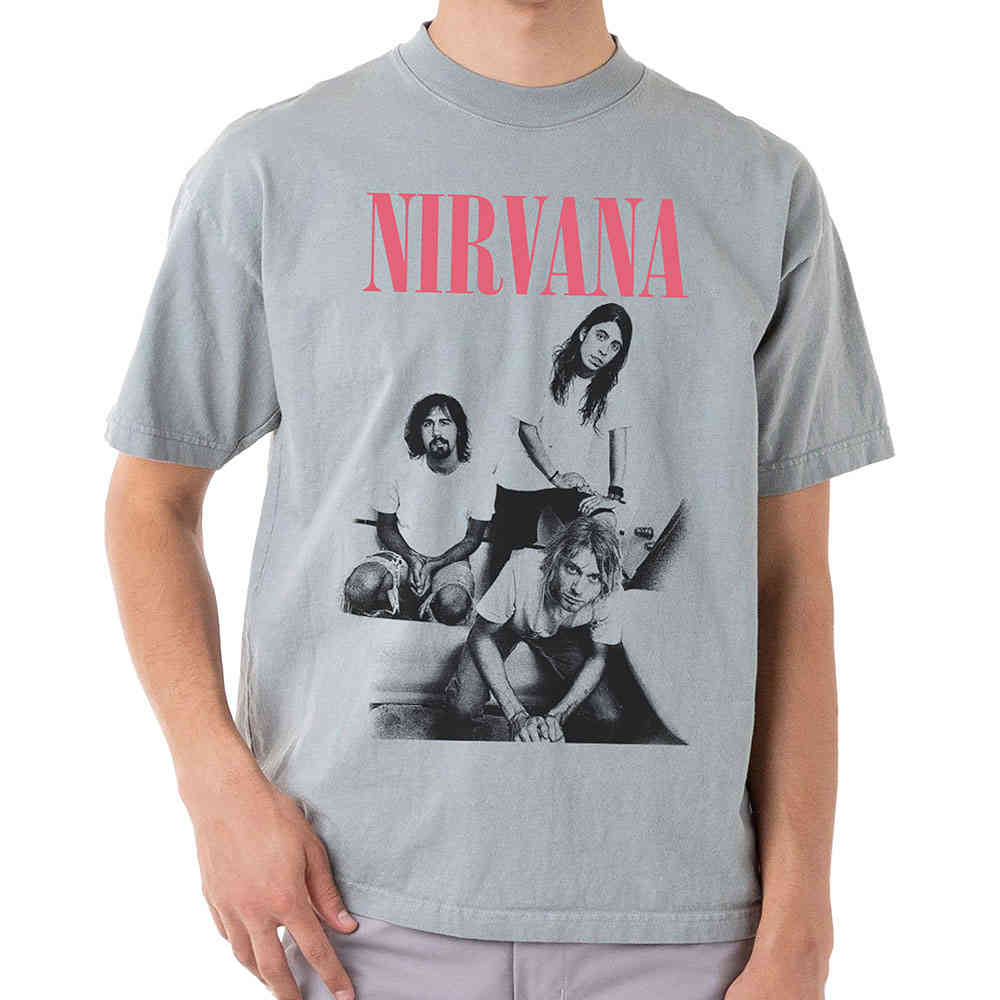 nirvana grey t shirt