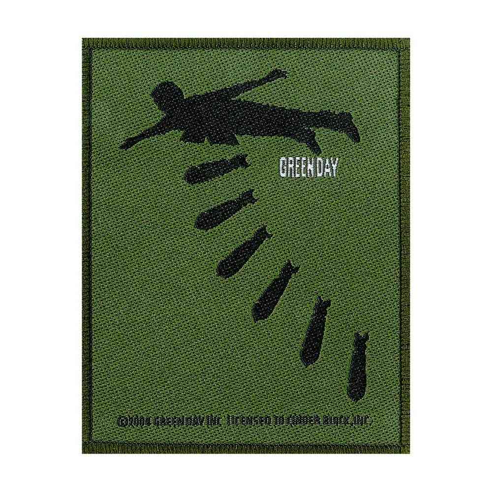Green Day Bombs Standard Patch Green Attitude Europe