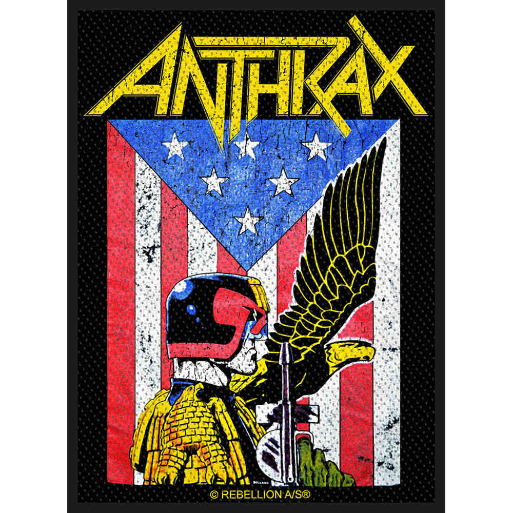 Anthrax Patch Judge Dredd Multicolours 