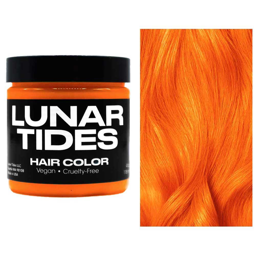 Lunar Tides Solar Flare Semi Permanent Hair Dye Orange 118 Ml