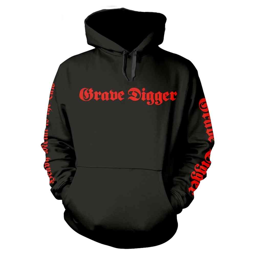 Grave Digger Hoodie Heavy Metal Breakdown Black Attitude Europe