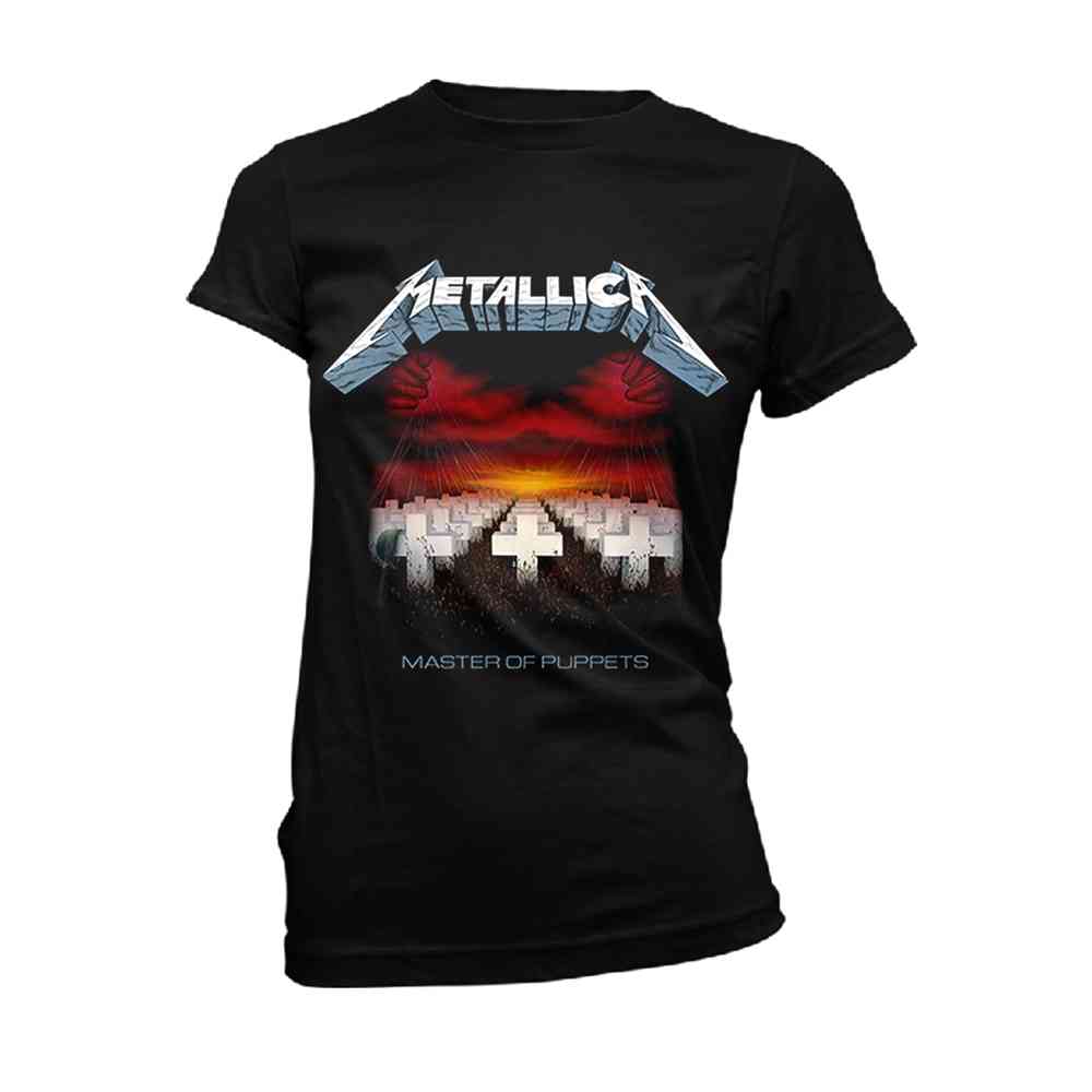 metallica shirt black