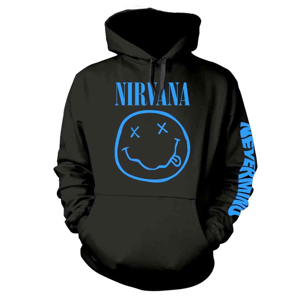 white nirvana hoodie