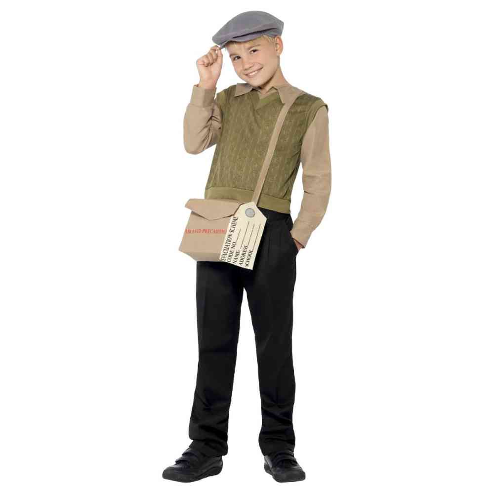 evacuee costume boy