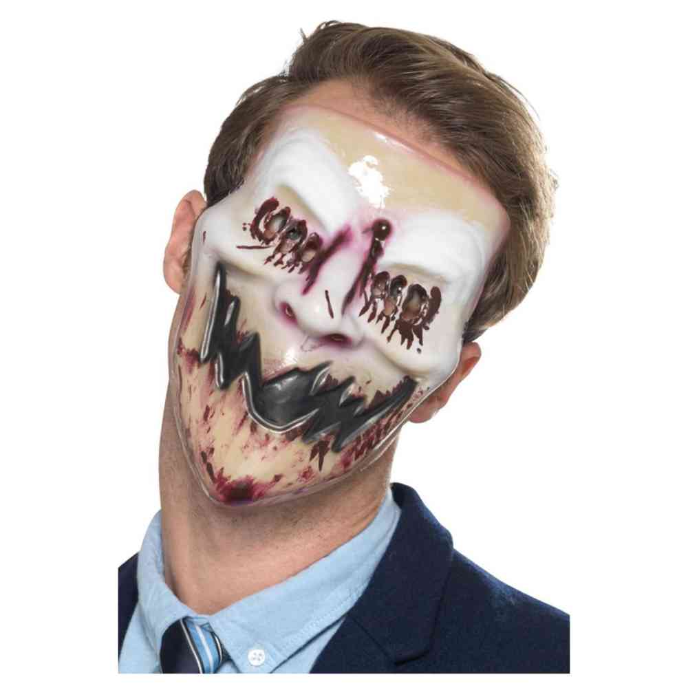 Smiffys Smiffys Mask Blood Smile White Red Attitude Europe Smiffys Smiffys Mask Blood Smile White Red Attitude Europe