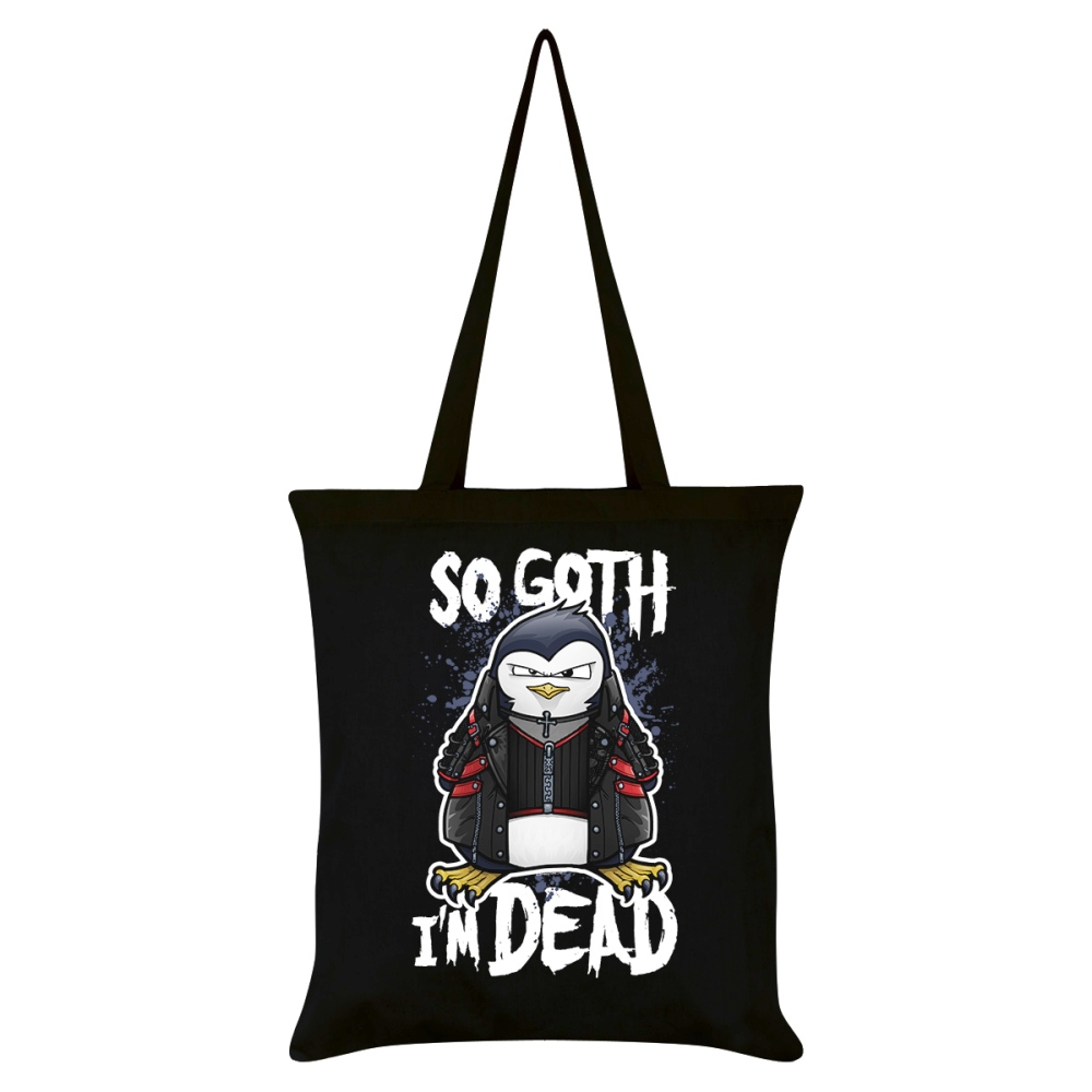 penguin tote bag