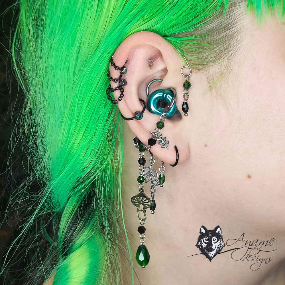 Ayame Designs Ayame Designs - Faye Stainless Steel Loop Earplug Ear wra